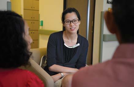 health professionals and nurses continues to care for Mdm Yee.