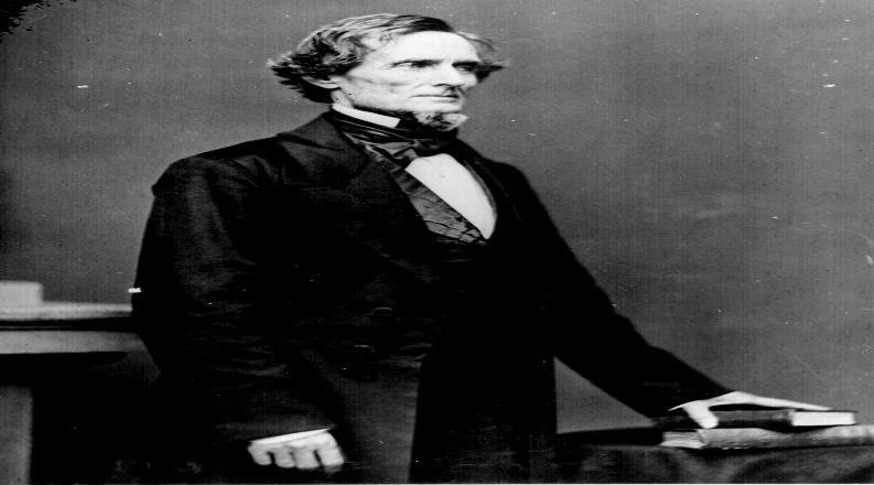 Jefferson Davis (1808-1889) First and only president of the Confederate States of America.