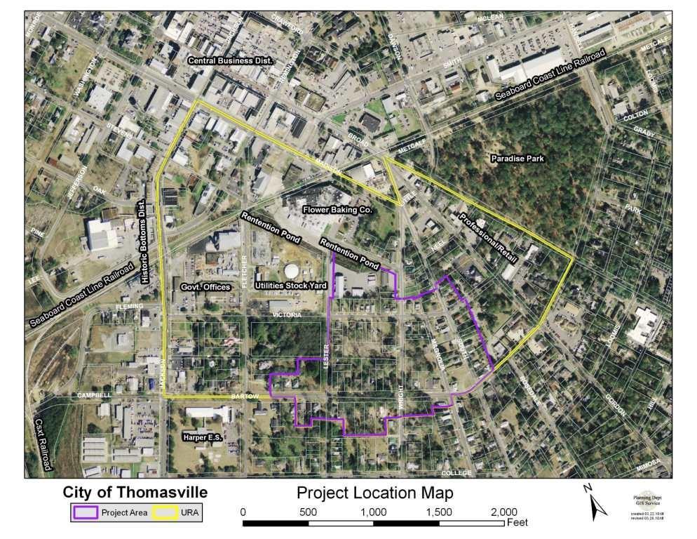 Thomasville Urban Redevelopment Plan