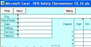Recording a Survey A Safety Thermometer Survey is a snapshot survey of the four harms for all the patients in a ward, or a round on a particular day.