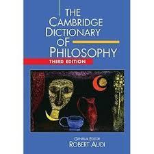 13 The Cambridge dictionary of philosophy /general editor, Robert