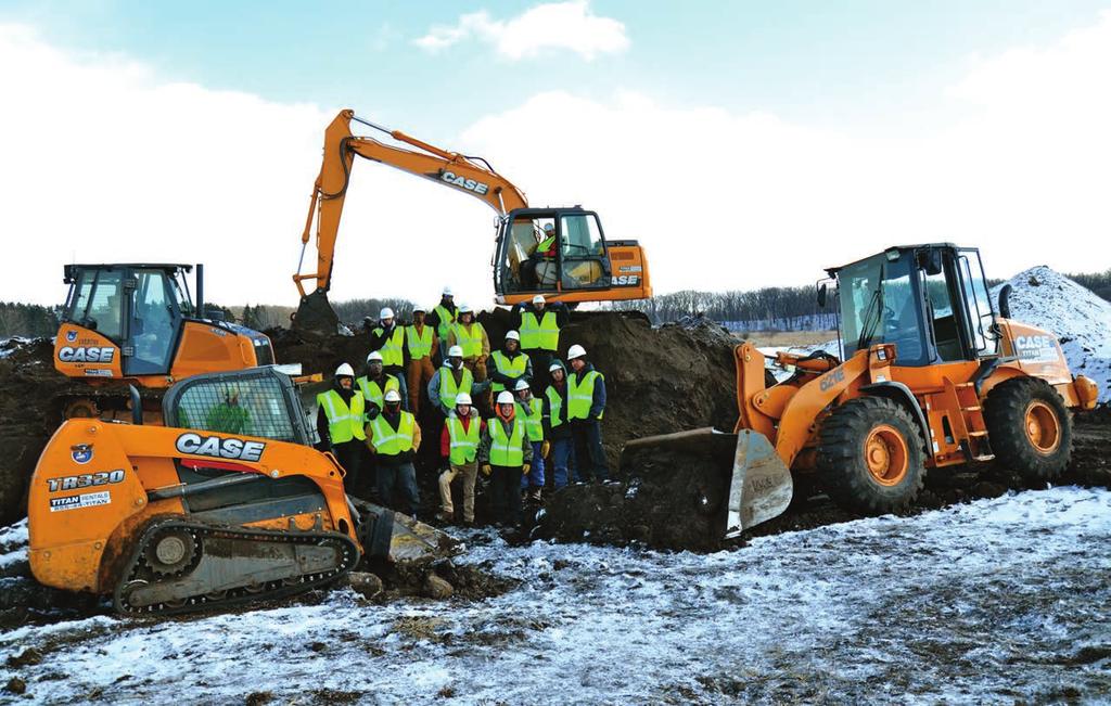 Heavy Equipment Operator The Heavy Equipment Operator program trains students with the skills necessary to operate heavy equipment used in construction, safely and productively.