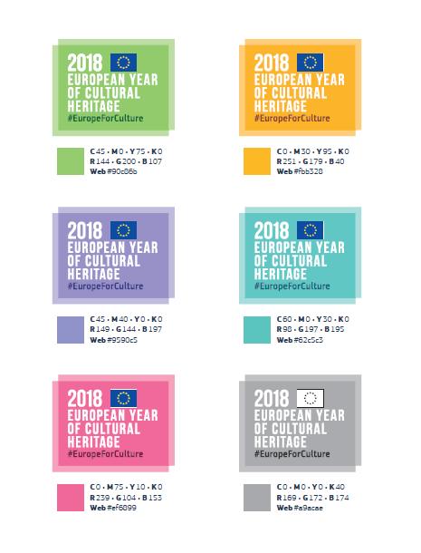 The label grants the right to use the Year s visual identity, including: 1. The logo, available in twenty-two languages and five colours (and a monochrome version) 2.