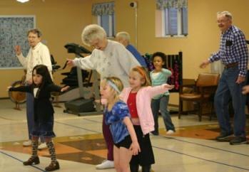 intergenerational activities Provide a support group for