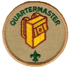Troop Quartermaster The Troop Quartermaster keeps track of troop equipment and sees that it is in good working order.