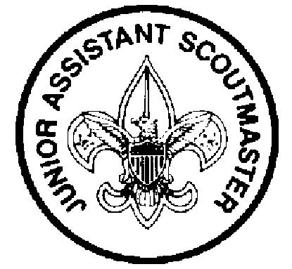 JUNIOR ASSISTANT SCOUTMASTER Type: Appointed by the Scoutmaster Term: 1 year Reports to: Scoutmaster Description: The Junior Assistant Scoutmaster serves in the capacity of an Assistant Scoutmaster
