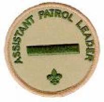 Assist. Patrol Leader (APL) Introduction When you were assigned the position of Assistant Patrol leader, you agreed to provide service and leadership in our Troop.