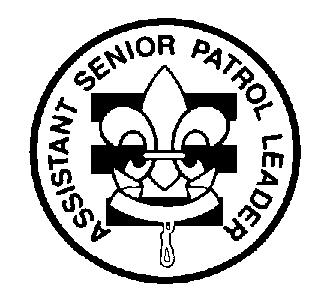 ASSISTANT SENIOR PATROL LEADER Type: Appointed by the Scoutmaster and Assistant Scoutmaster s Reports to: Senior Patrol Leader Description: The Assistant Senior Patrol Leader is the second highest