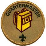 Troop Quartermaster Responsible To: Assistant senior patrol leader. The quartermaster keeps track of troop equipment and sees that it is in good working order.