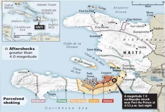 2010 HAITIAN EARTHQUAKE Magnitude 7.