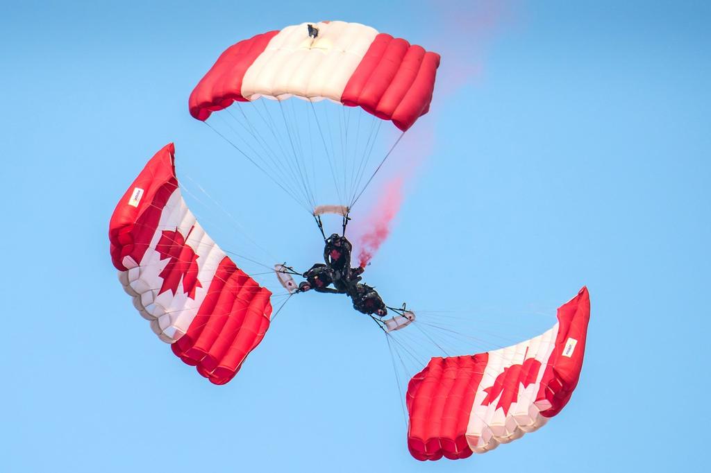 CF-18 Skyhawks Parachute