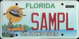 Johns River When a specialty license plate is authorized by Florida Statutes, the requesting