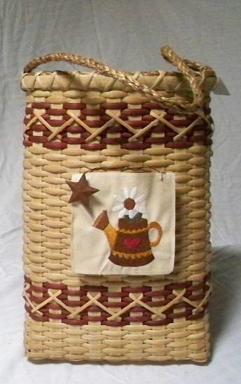 Sunday October 26, 2014 8:00 a.m. until 12:00 p.m. SU305 Basket: Door or Porch Pouch Dimensions: 9" L x 2"W x 14"H Instructor: Elaine Sinclair Level: All Cost: $55.