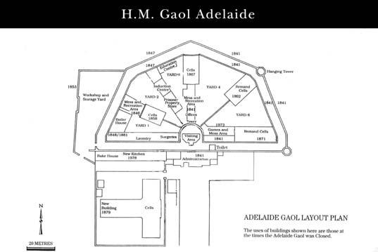 The Adelaide Gaol This Seminar will be held in the new cell block area constructed in 1879.