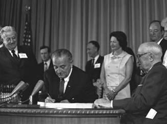 Setting the Stage for the Development of a Social Innovation in Post-War LBJ signs Medicare Act 1965 America 1945-1965 By 1960s Demand >> Supply GDP Buying Capacity Blues & Medicare/Medicaid