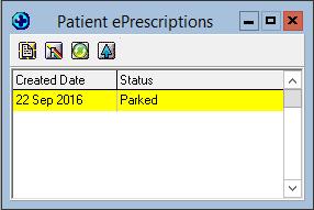 View eprescribing Module Module Clinical Patient eprescriptions (Alt+F10) A new module has been created to view Patient eprescriptions.