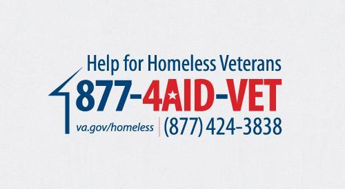 Homelessness On any given night it is estimated 49,333 Veterans are homeless Homelessness among Veterans declined between 2010 and 2011, with a net decrease of 10.