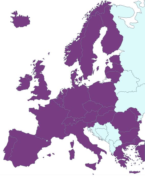 The QUALICOPC study: 34 countries 2011-2014 26 EU Member States + Norway Iceland Switzerland Turkey Macedonia (fyr) +