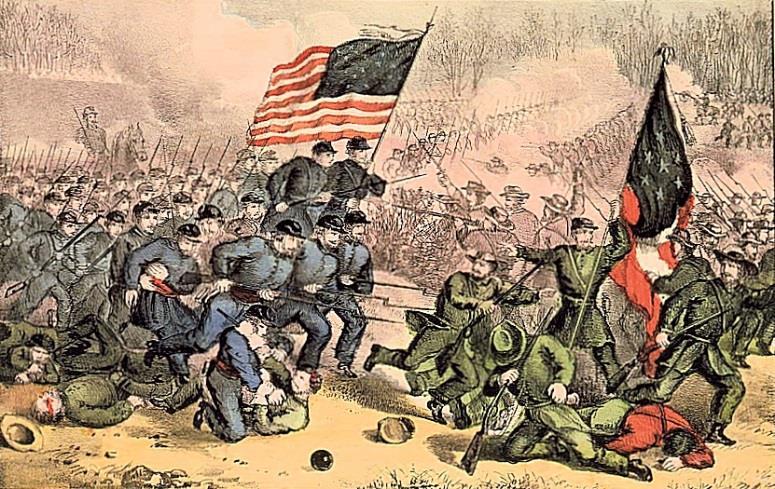 BATTLE OF BULL RUN Many Northerners felt that the rebellion could be crushed with the capture of the Confederate capital of Richmond. Union troops gathered in Washington, D.C. and prepared to march to Richmond.