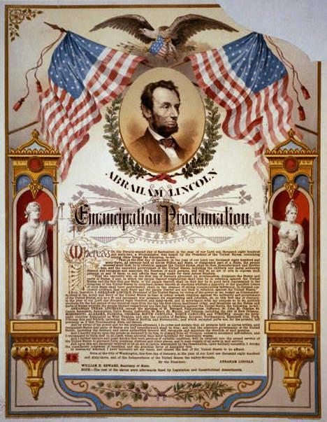 Emancipation Proclamation Declared that all slaves should be set free in the Confederacy.
