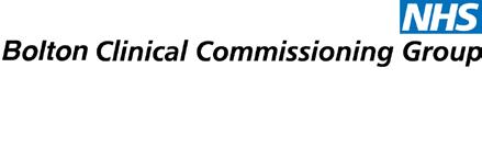 NHS BOLTON CLINICAL COMMISSIONING GROUP Public Board Meeting AGENDA ITEM NO: 12 Date of Meeting: 30 th March 2016 TITLE OF REPORT: AUTHOR: PRESENTED BY: PURPOSE OF PAPER: (Linking to Strategic