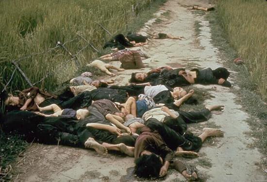 This included American atrocities at My Lai where US troops