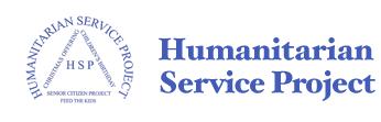 The Humanitarian Service Project was supported by our