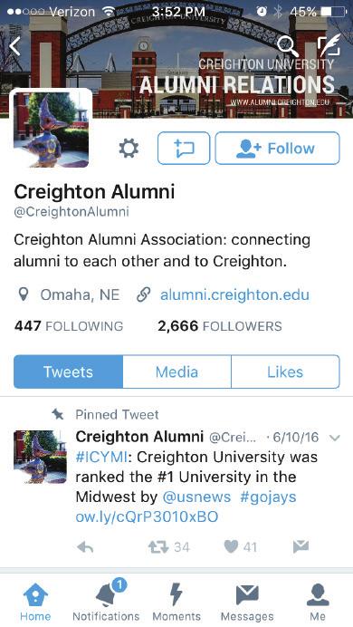 Twitter Bluejay bandwagon! #BluejayWorld Share your pictures showing your Creighton Bluejay pride at locales near and far.