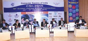 Anirban Basu, Vice President & Chair, Conference Committee, Computer Society of India along with many other distinguished luminaries and guests, under the blessings and kind patronage of the Father