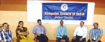 Computer Society of India CSI Vellore Chapter organized a two day s workshop on Open Source Data Mining Tool R on 08-01-2016 and 09-01-2016 at VIT University. Mr.