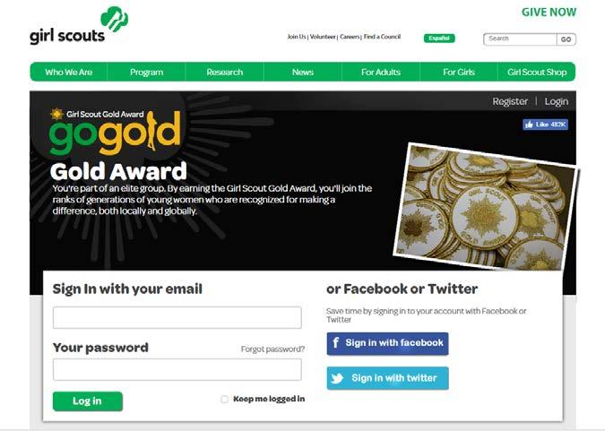 What are the 7 steps to the Gold Award? Let s break it down with a description of each step and tips for success. You ll complete these steps using the GoGold Online web tool.