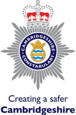 Alec Wood MA Chief Constable Tel: 01480 422319 E-mail: alec.wood@cambs.pnn.police.uk 16 August 2016 By email to: steve.count@cambridgeshire.gov.