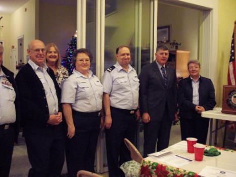 Flotilla Staff Officers (FSO) list The Flotilla 15-3 Change of Watch ceremony and dinner was held on Tuesday, December 13, 2011 at the home of Chuck and Joyce Truthan in the Leeward Air Ranch.