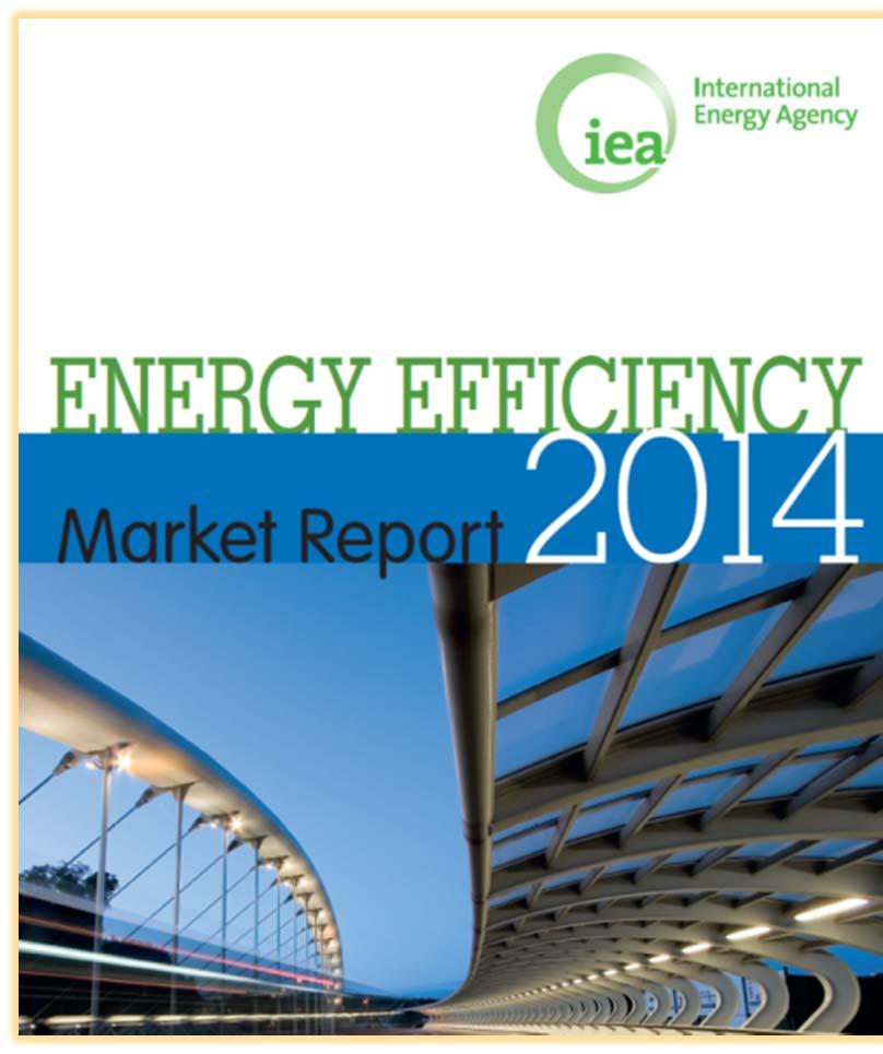 Background: EEMR 2014 Highlights Energy efficiency market estimated value to be between USD 310 billion and USD 360 billion Most investment self