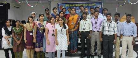 Eight JEC SB members attended the prestigious Region 10 Student/GOLD/WIE Congress held at Hyderabad during 11-14, July 2013.