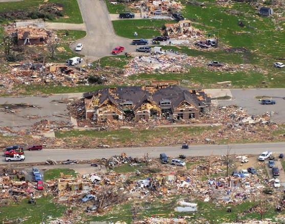 I ve seen a lot of tornadoes from the ground and the air. This is positively the worst widespread damage I ve seen in my 34 years of emergency services and damage assessment, said Col.