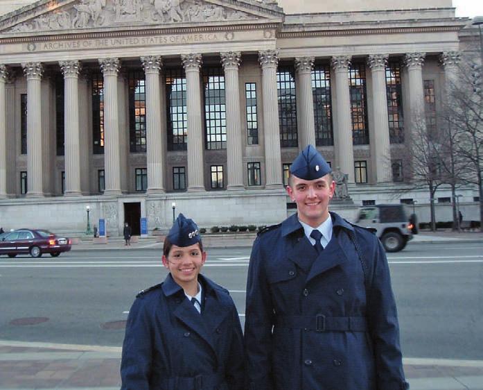 Once-in-a-Lifetime, Twice in One Year D.C. Twice as Nice for High-Achieving Cadet By Kimberly L. Wright Photo by Maj. Rebecca Sundhagen, Colorado Wing Cadet Capt.