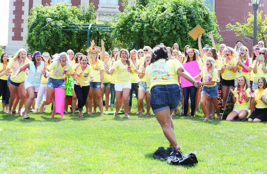 Four Pillars Fraternity & Sorority Life provides UNI students with meaningful