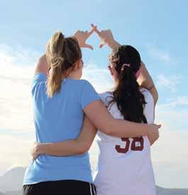Chi Omega was founded to foster friendship and respect for the potential and inherent value of women.