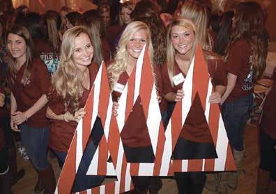 Since Delta Delta Delta was founded on Thanksgiving eve in 1888 at Boston University, more than 238,000 women have joined the sisterhood, with 180 chapters nationwide.