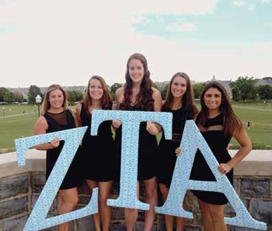 Fhe Eta Xi chapter of Zeta Tau Alpha was chartered at Virginia Tech on April 29, 1972. This makes ZTA one of VT s oldest sororities and Zeta s 157th link in the national chain of chapters.