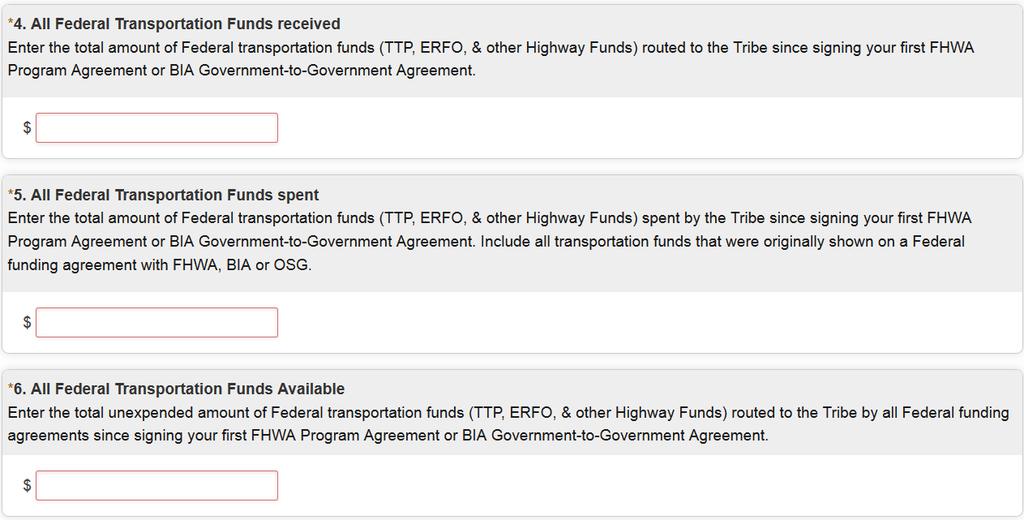 Online Financial Report 8 This includes all funds received from FHWA since signing the initial Program Agreement.