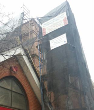 bricks mortar Work that physically preserves a designated historic landmark $10,000-$50,000 100% Match Required GRACE EPISCOPAL CHURCH - STONE REPAIR AND RESTORATION Name of Historic Site: Grace