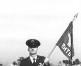 The guidon bearer keeps the staff in a vertical position throughout the movements and brings it to carry guidon on the preparatory command for the movement. D.