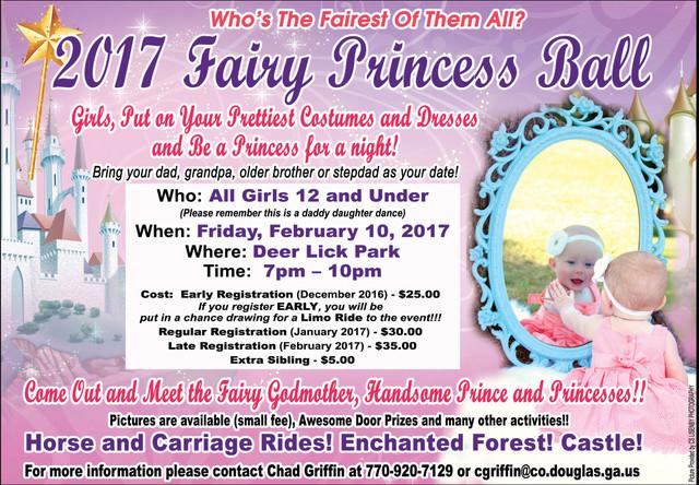 92/166 - $7 adults, $5 students, tickets available at the door - Open to the Public Fairy Princess Ball - Tickets Now Available! Friday, February 10, 7:00 p.m.