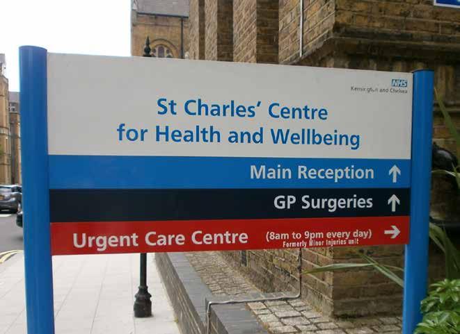 Urgent care centres will see people and children of any age.