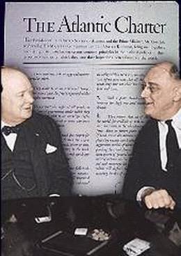 The Atlantic Charter FDR s proposal to extend the term of draftees passes House by 1 vote FDR, Churchill issue Atlantic Charter joint
