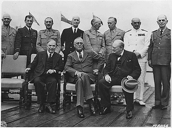 FDR s Wartime Team General Hap Arnold, Air Chief Marshal Portal, General Brooke, Admiral King, Field Marshal Dill,