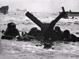 participate in D-Day Invasion Underwater