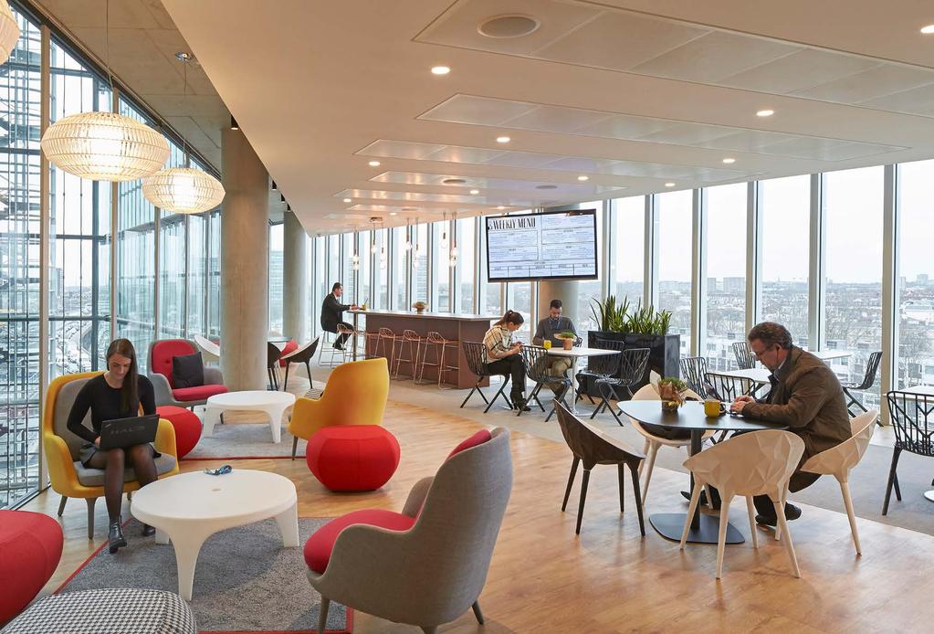 Positive impacts from co-working / flex spaces We asked operators, corporate users, landlords and private users (occupiers) specifically how a flexible approach to workspace had positively impacted